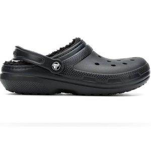 Black Classic Lined Crocs